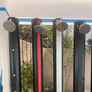 Solar Heated Shower with Shower Head