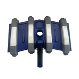 Pool Vacuum Head with Wheels & Hose Adapter