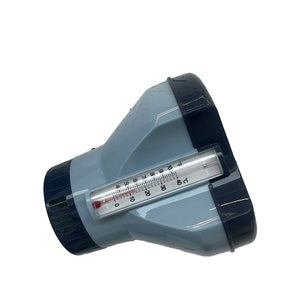 Deluxe Pool Chlorine Floater Dispenser with 100° F Thermometers