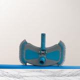 Deluxe Weighted Butterfly Pool Vacuum Head with Side Brushes